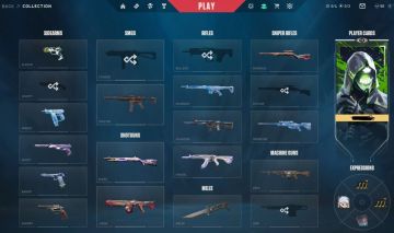 Conta Valorant | 26 Skins | Facas Xenohunter e Saqueadora | Full Acessso!