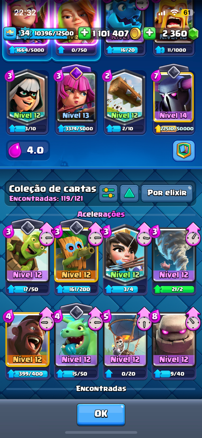 PROMOÇÃO CONTA CLASH ROYALE MUITO BOA