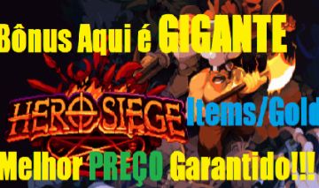 Hero Siege Season 9 - MAIS BARATO DO SITE CONFERE AQUI GOLD E ITEMS