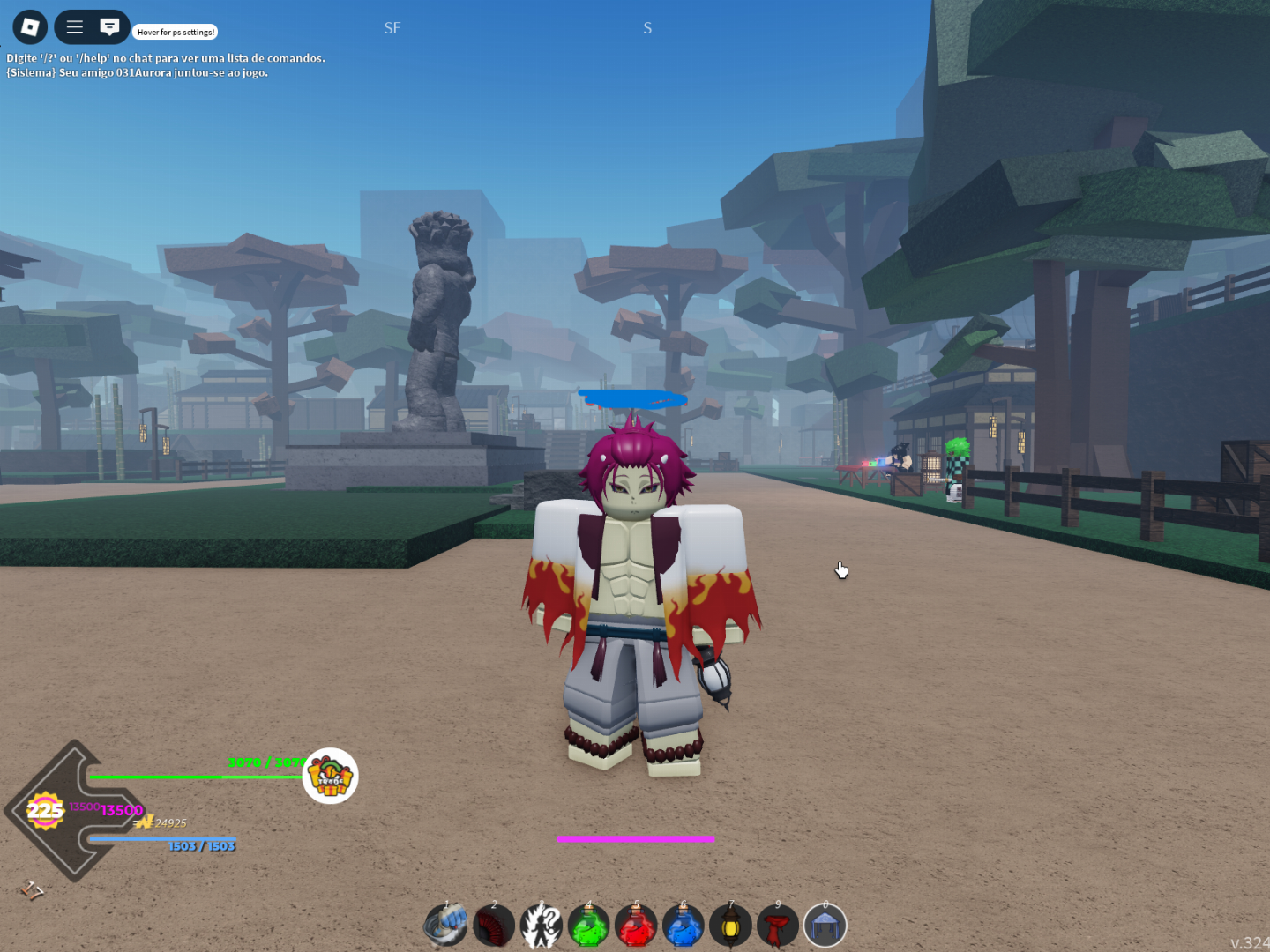Project Slayers - Items de Robux e Muggen Train