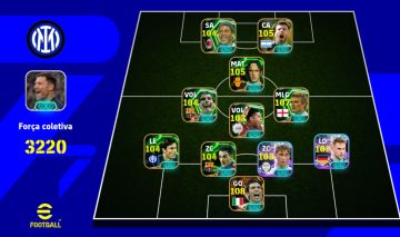 Efootball conta 3220 SÓ KONAMI ID rara