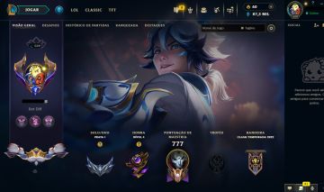 Conta Lol 272 Skins | Todos Campeões