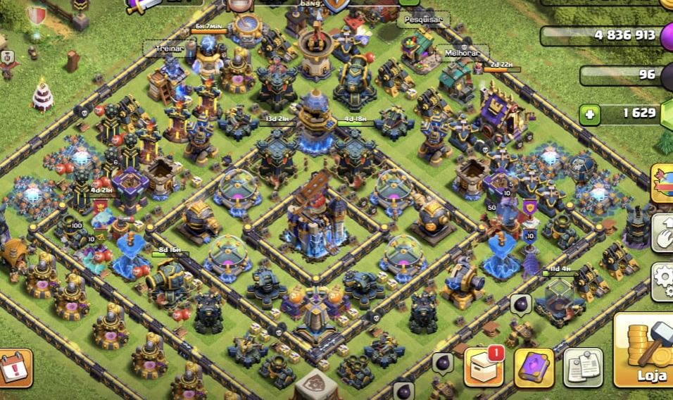 Clash of clans, cv18
