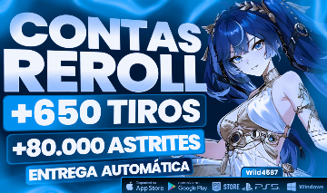 WUTHERING WAVES - CONTA REROLL | MAIS DE 70.000 Astrites | AMÉRICA - WILD4587
