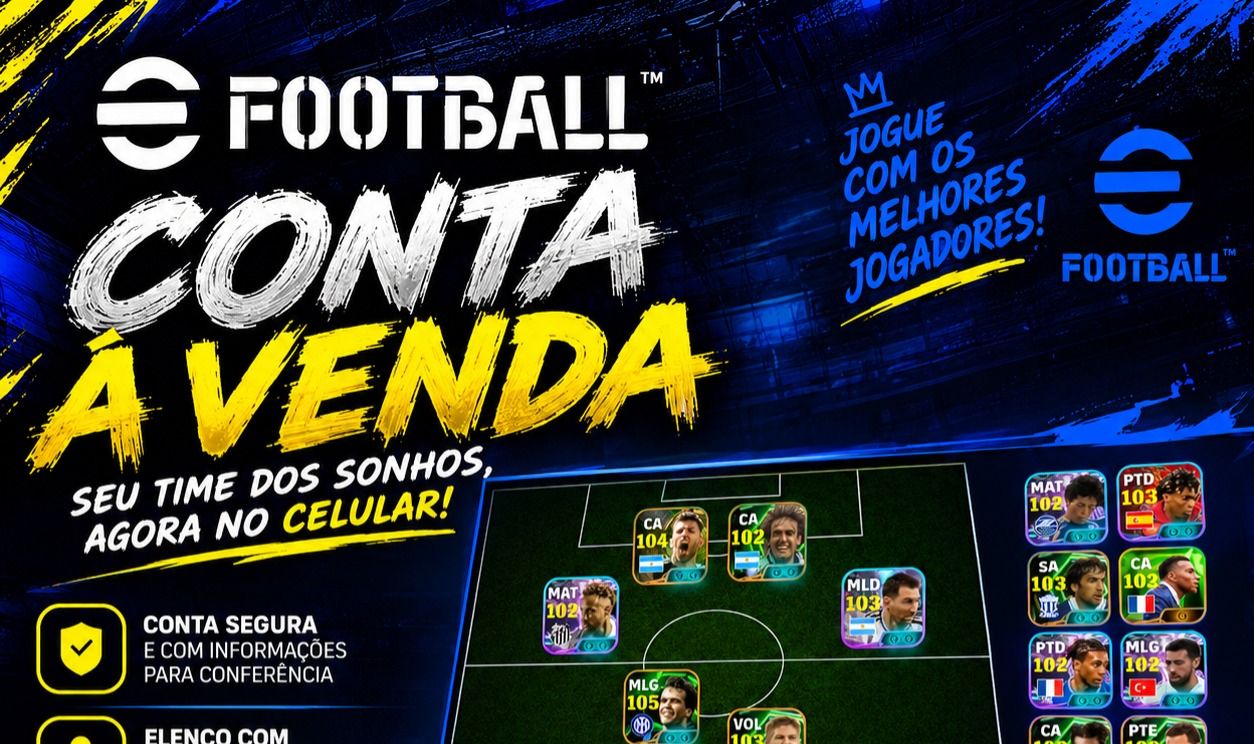 Conta de efotball super barata !