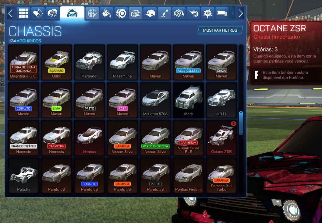 Conta Rocket League, nivel 1350, C3, STEAM, possivel alteração de e-mail.