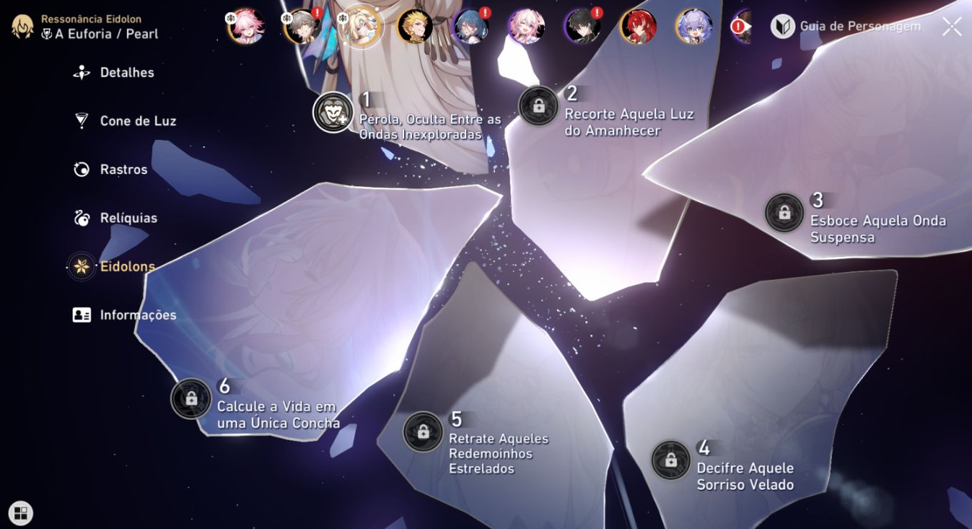 Conta Midgame - Evanescia E2S1 + Pearl E1S0 + Outros