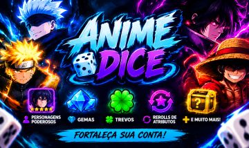Anime Rice, Personagens ops, Gemas, Rerol atributo e trevos baratos