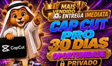 (MENOR PREÇO) CAPCUT PRO 30 DIAS PRIVADO +BRINDE + ENTREGA AUTOMATICA