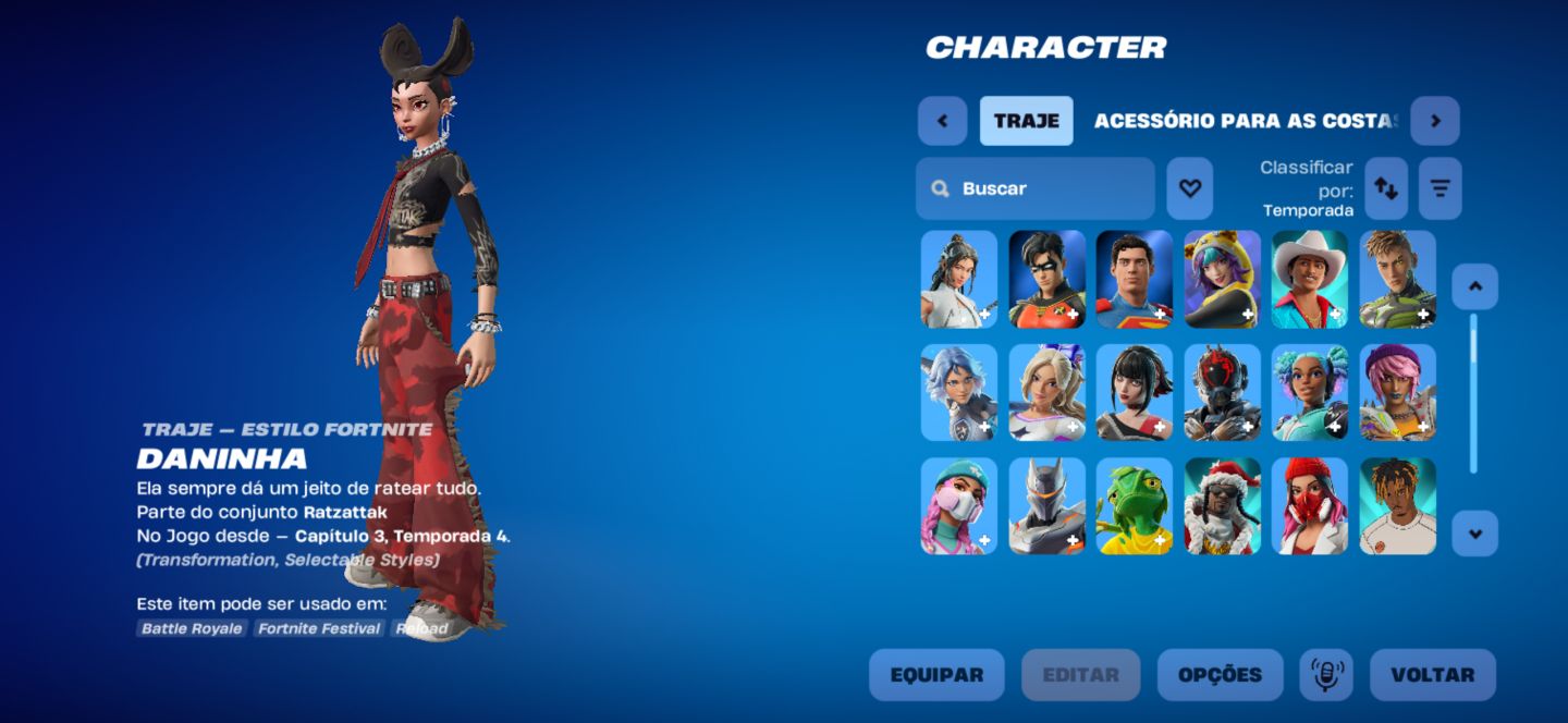 Conta fortnite antiga com 2k gasto