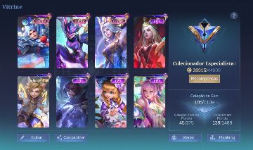 Conta Mobile Legends Main Mid