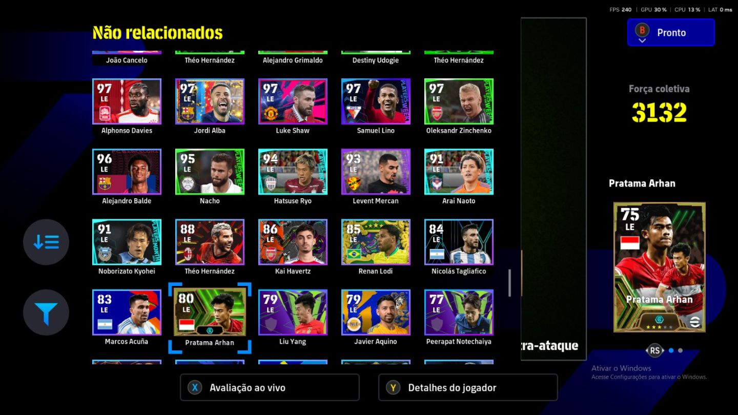 Conta efootball Steam/pc