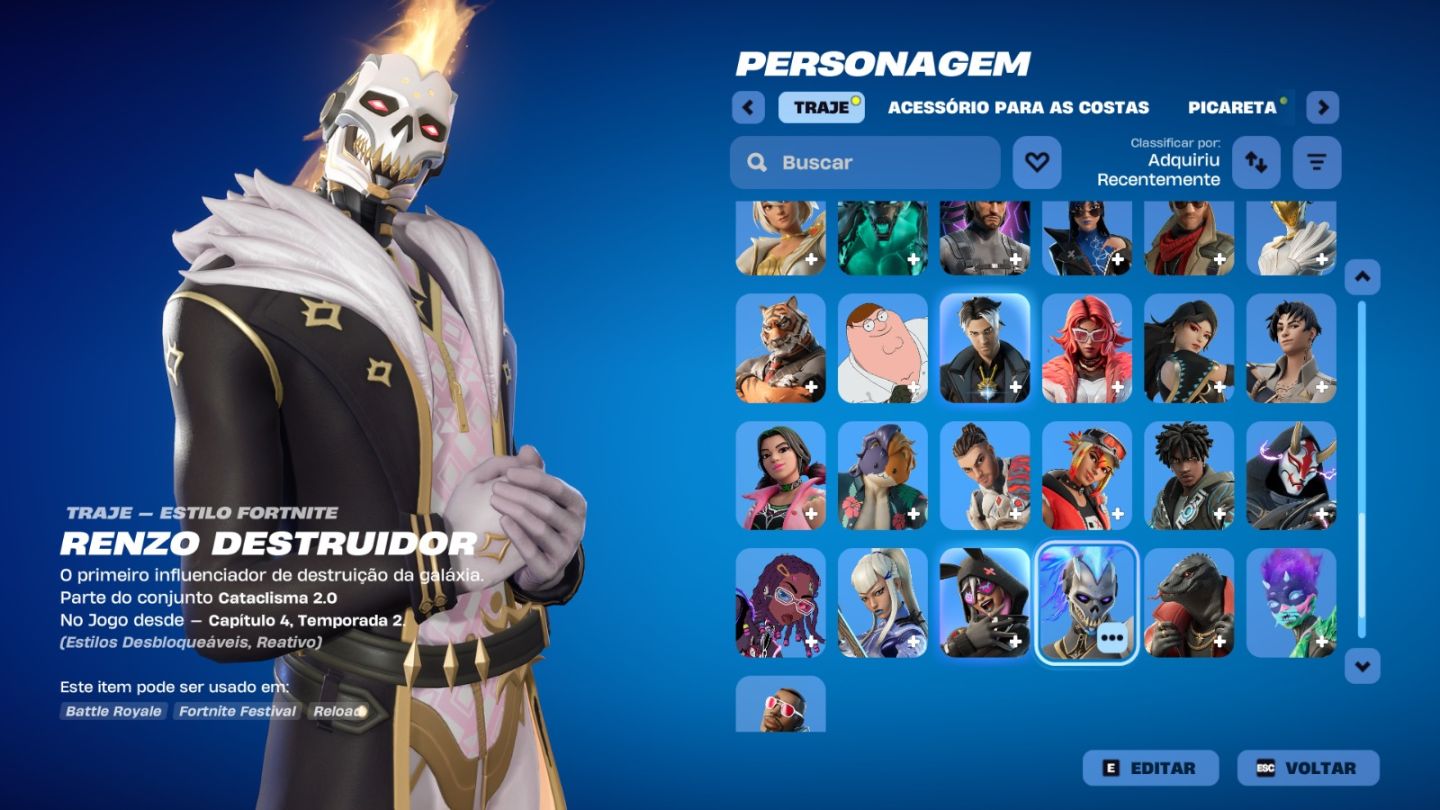 CONTA DE FORTNITE COM 77 SKINS | Outlaw Midas | PROMOÇÃO!