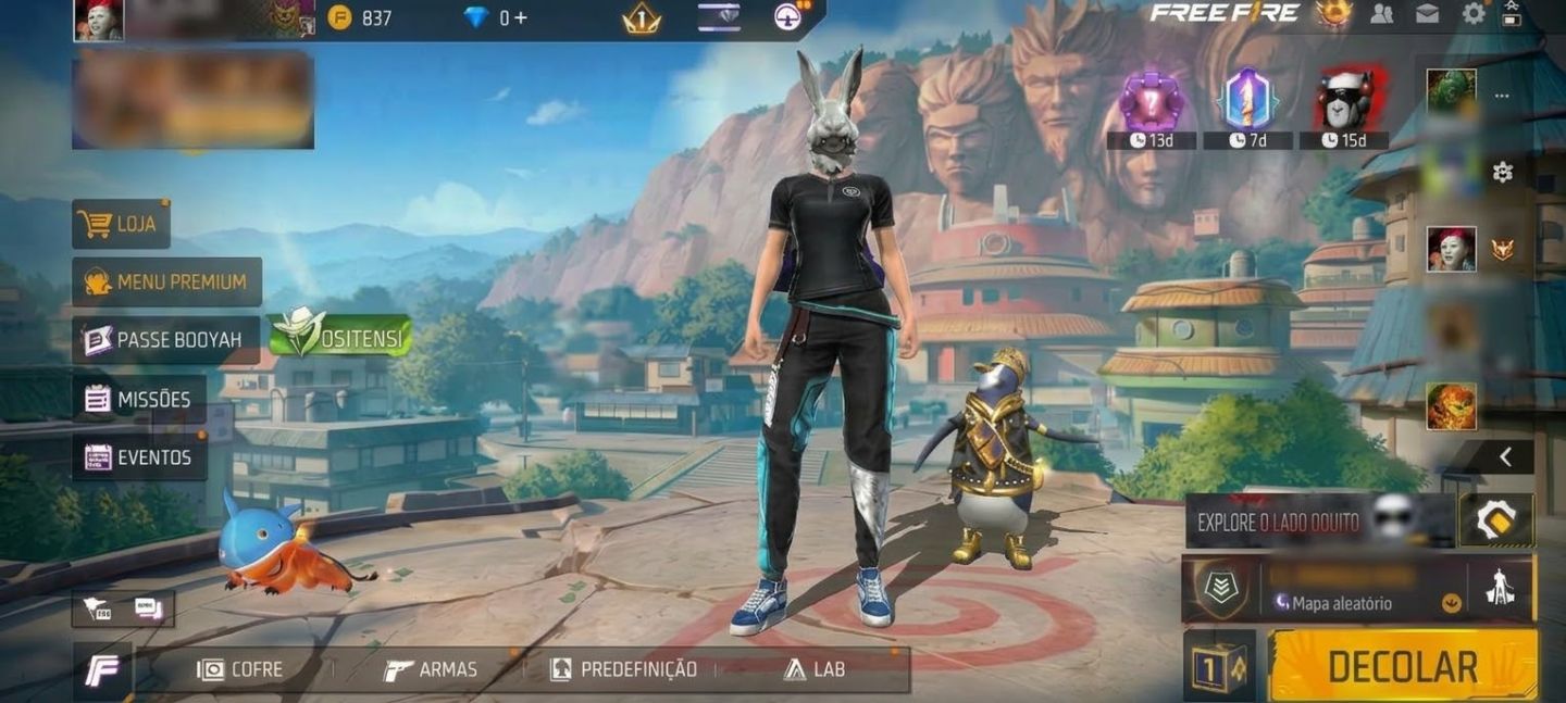 Conta free fire/Várias skins/Promoção!/Leia descrição!! (Negocio preço!)