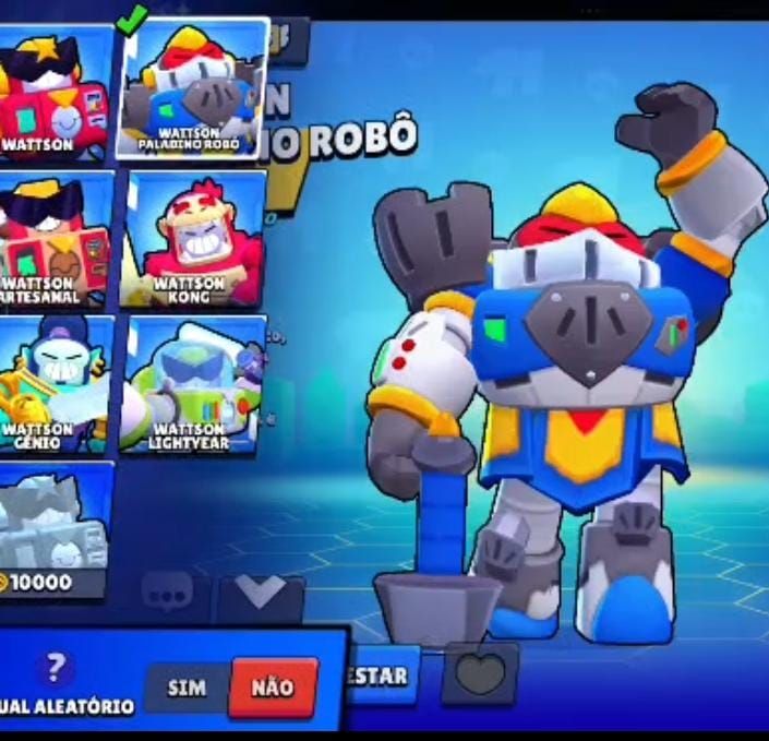 CONTA RARA ANTIGA BRAWL STARS