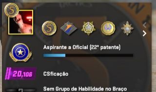 Conta CS2 e Gamersclub