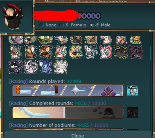 Conta transformice 13k first