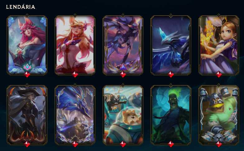 ACC única de Colecionador 1724 SKINS | past CHALLENGER | ACEITO OFERTAS !!