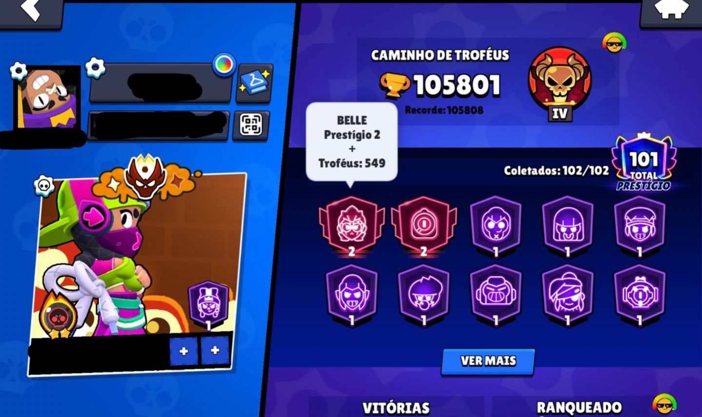 CONTA FULL/RARA (LEIA A DISCRIÇÃO E IMAGENS)Possui dados de recuperação (email)