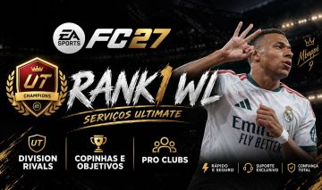 JOGO SUA WL, RIVALS E OBJETIVOS EA FC 27 (FIFA 27) (PC) ( PLAYSTATION 5 )