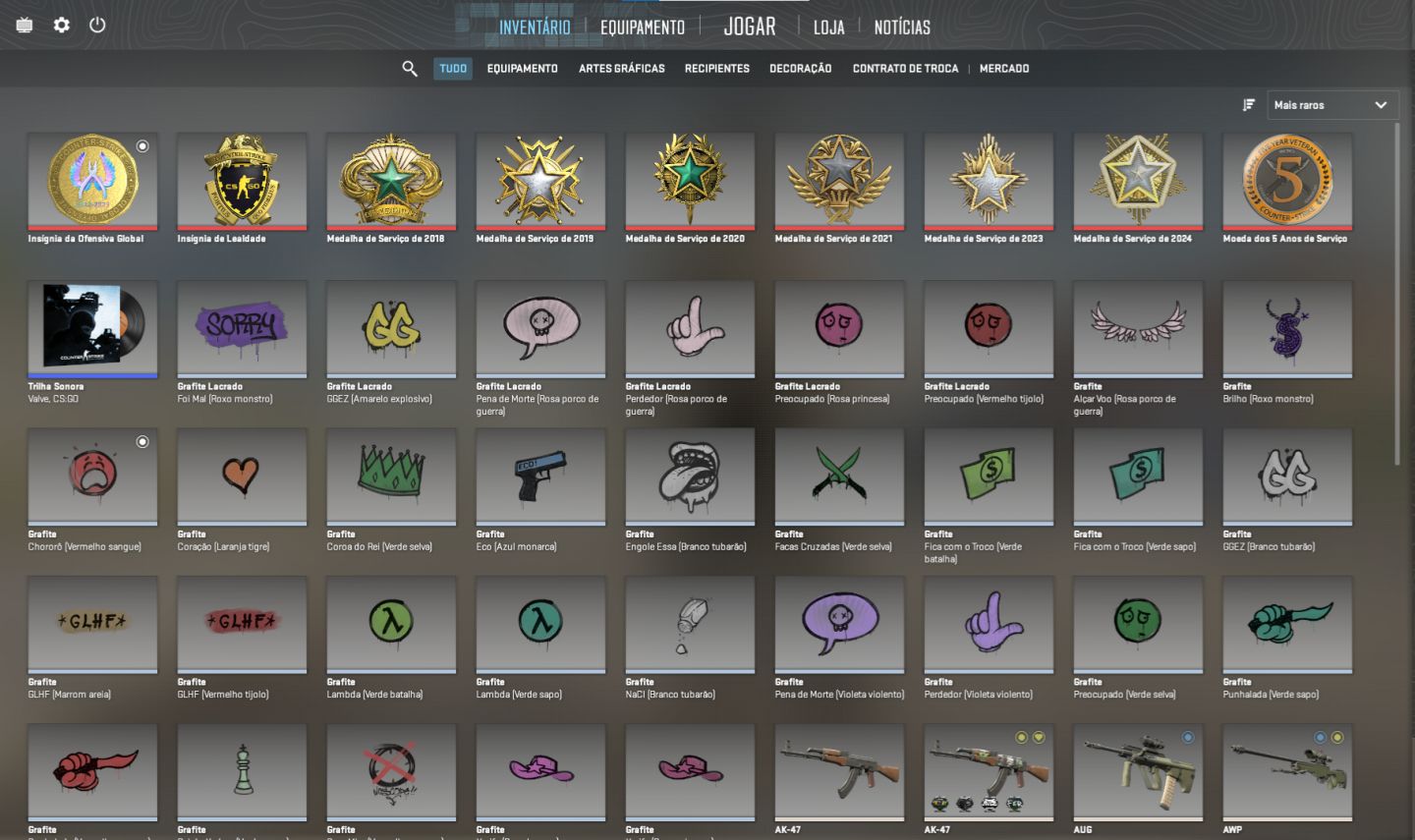 Conta CS2 Prime (+2.300h) | 9 medalhas | 22 jogos