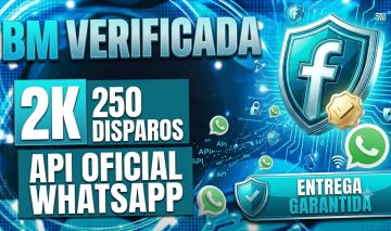 BM Facebook Verificada | 2.000 e 250 Disparos por Dia
