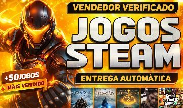 [MAIS POPULAR] JOGOS STEAM OFFLINE PC | | ENTREGA AUTOMÁTICA +1000 JOGOS