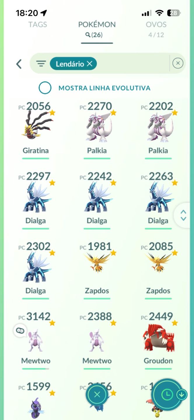 POKÉMON GO | CONTA PREMIUM | ITENS + POKÉMON RAROS