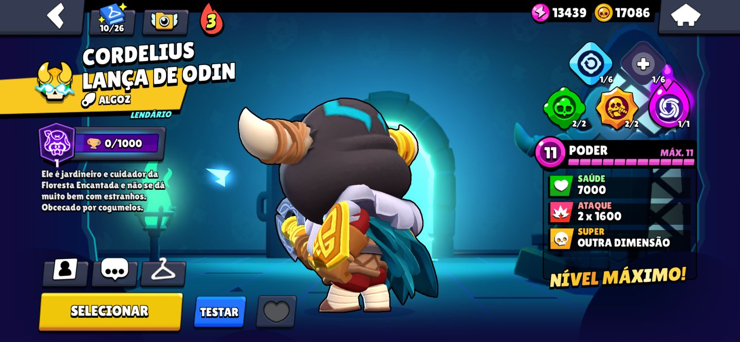 Conta Brawl Star FullGemada!!!
