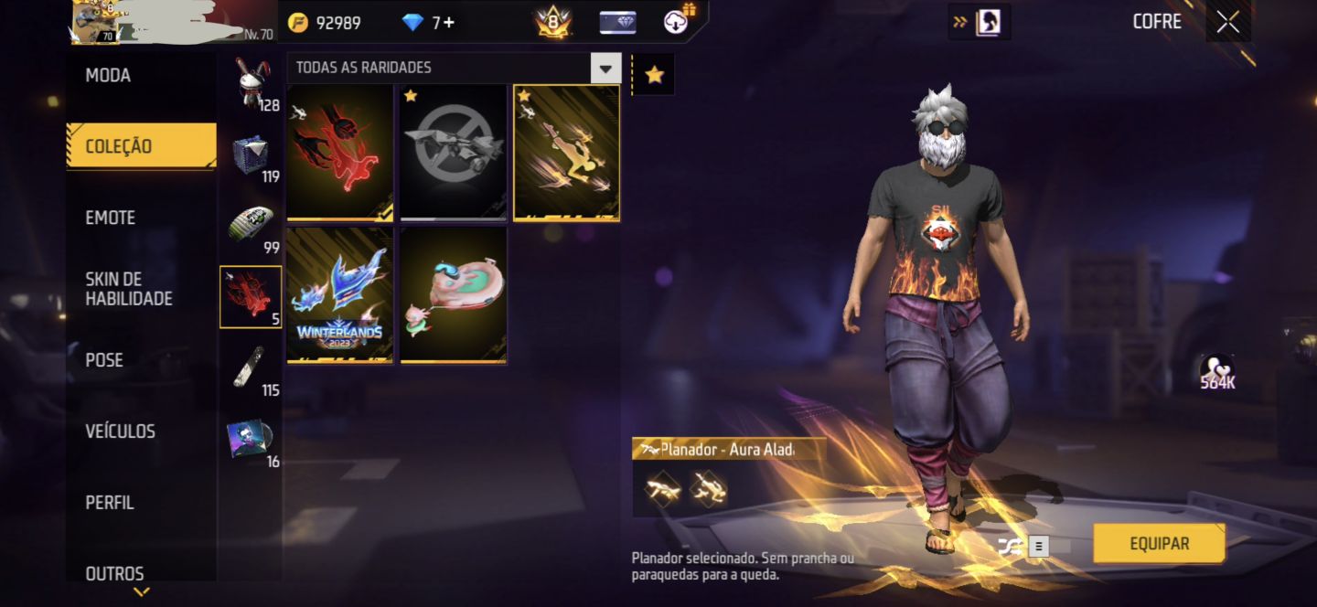 Conta primeiro passe prime 8 mestre s2 e s3