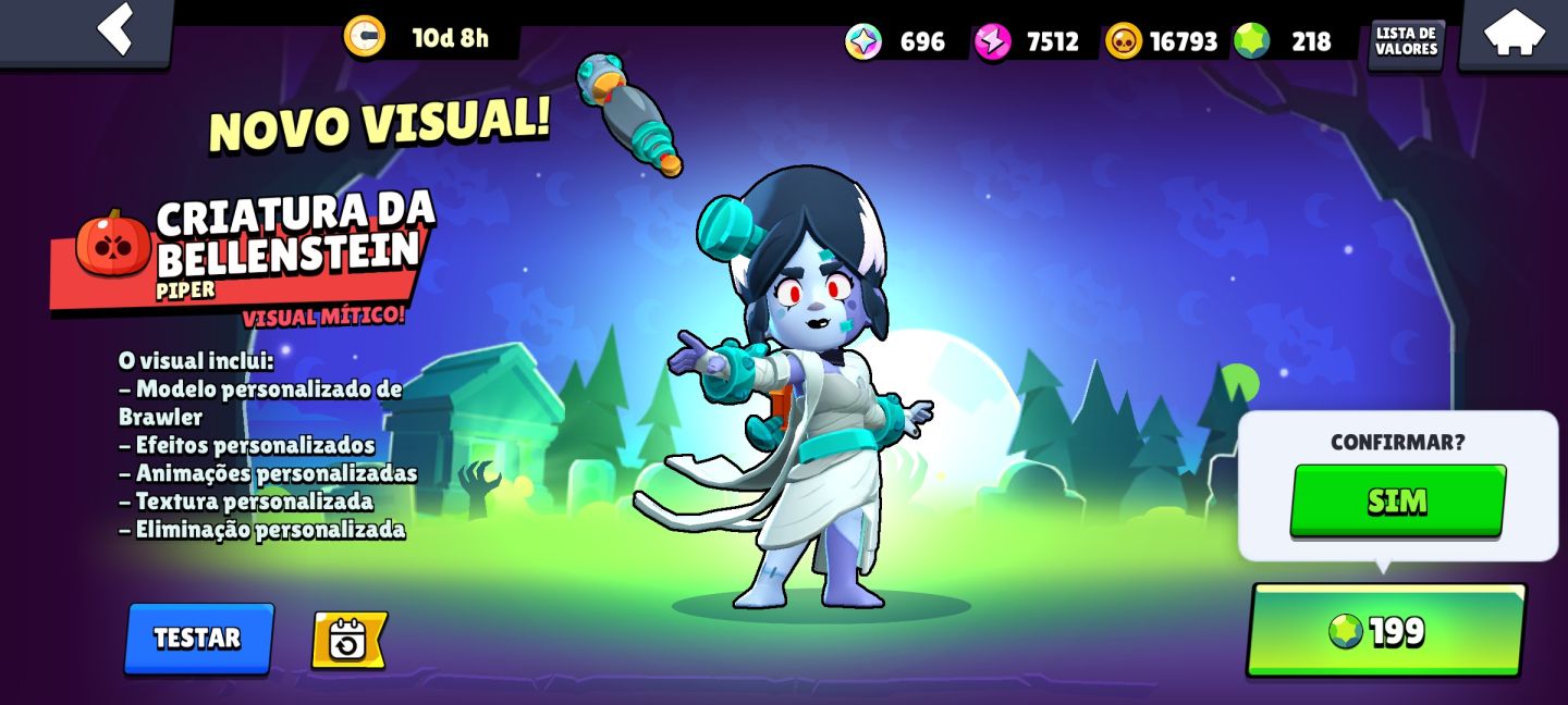 (40% Off) Conta Imperdível | 500 skins | 75 brawlers NV 11 | 3 Pro Pass