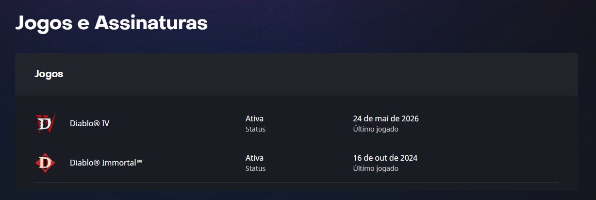 Conta battle net com diablo 4 versão ultimate