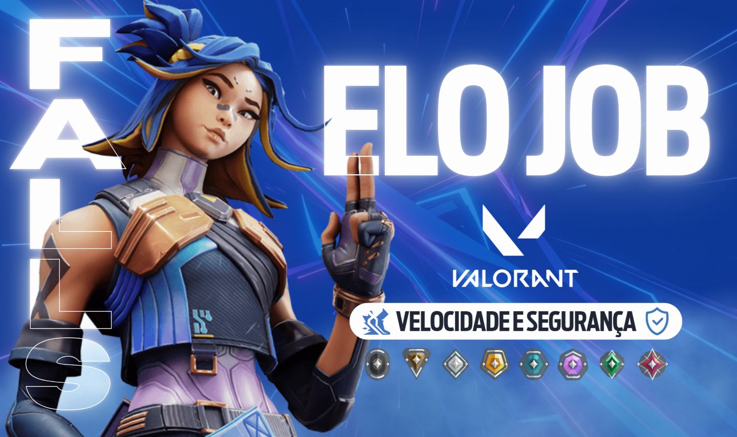 VALORANT! ELOJOB - RÁPIDO E SEGURO!