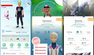 CONTA POKÉMON GO LEVEL 56 | 66 LENDARIO | 169 EVENTO | KYUREM SHINY FUNDO