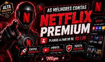 [ENTREGA IMEDIATA] NETFLIX PREMIUM 4K | MENOR PREÇO