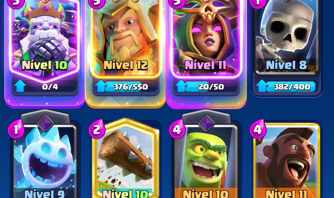 Conta Clash Royale | Rei 12 | 6.594 Troféus | Muitas Lendárias | 118/123 Cartas