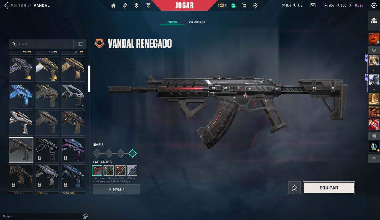 CONTA COM CHAVEIRO IMORTAL - ÚNICO DONO, FULL ACESSO E COM MUITA SKIN!