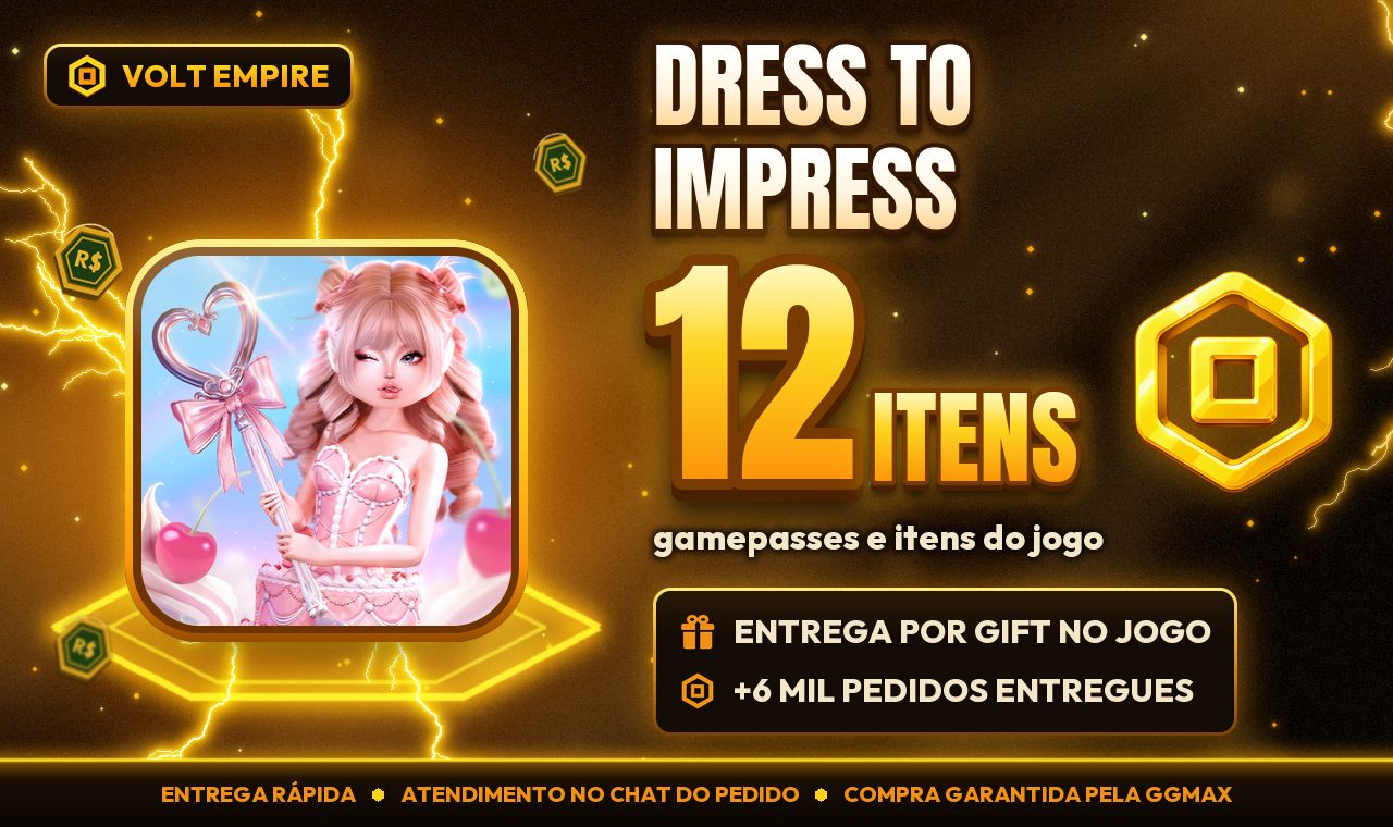 Dress To Impress | Gamepasses e Itens por Gift | Entrega Rápida
