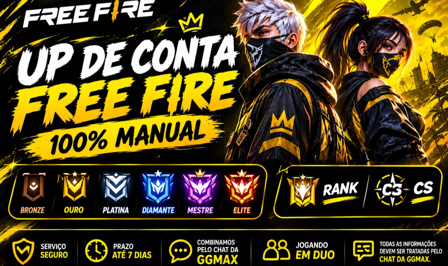 UPO SUA CONTA DE FREE FIRE EM DUO