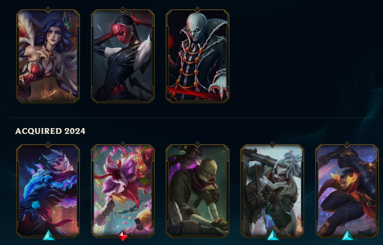 Conta Full Acess (Main Kassa): 174 skins + Todos os campeões
