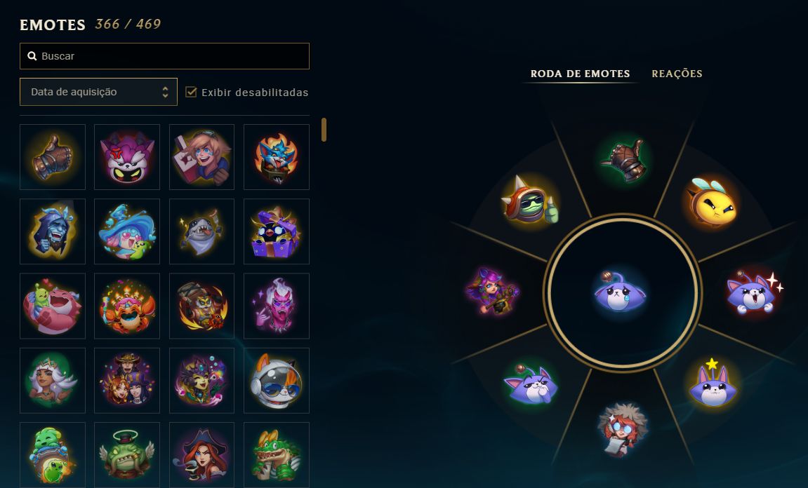 CONTA LOL/VALORANT COM MUITAS SKINS E RANKED