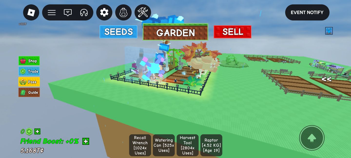 Conta Roblox Top - Focada em Grow a Garden