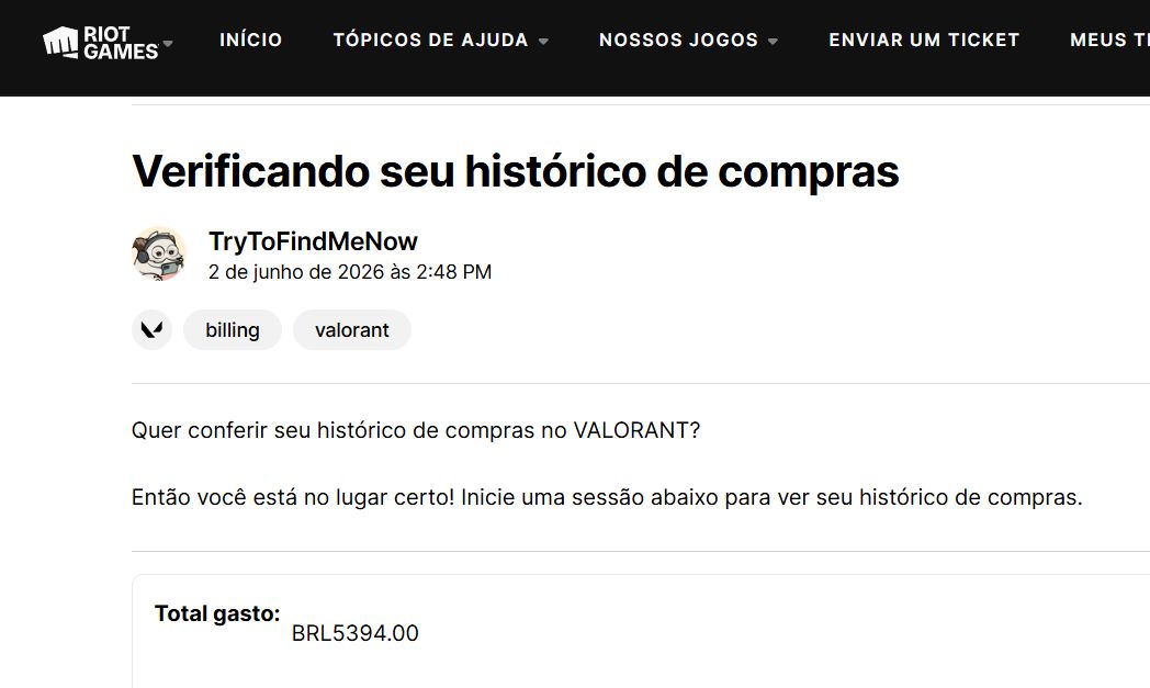 Conta Valorant - R$5.394,00 Gastos - Level 200 - Full Acesso E-mail Original!