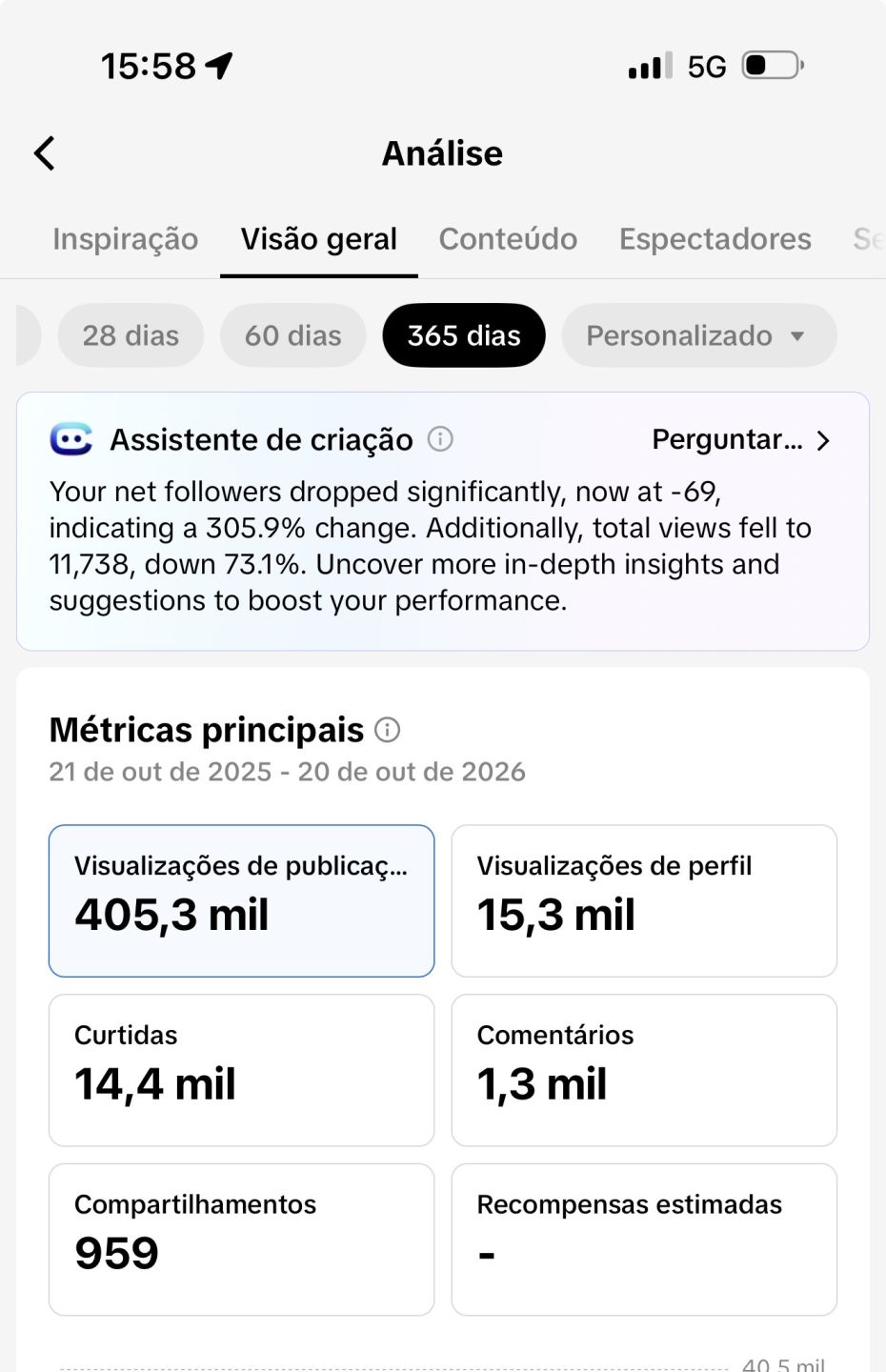 CONTA TIKTOK +1K SEGUIDORES REAIS E COM TIKTOKSHOP ATIVO