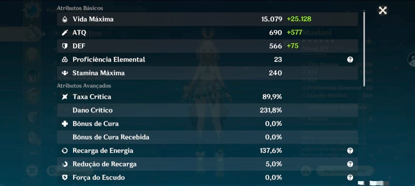 Conta de Genshin ar56, joga desde a 1.0, muito para explorar