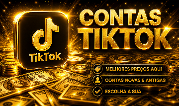 CONTA TIKTOK : LIVE CELULAR, LIVE STUDIO PC, ENGAJADAS, CONTAS NOVAS E ANTIGAS