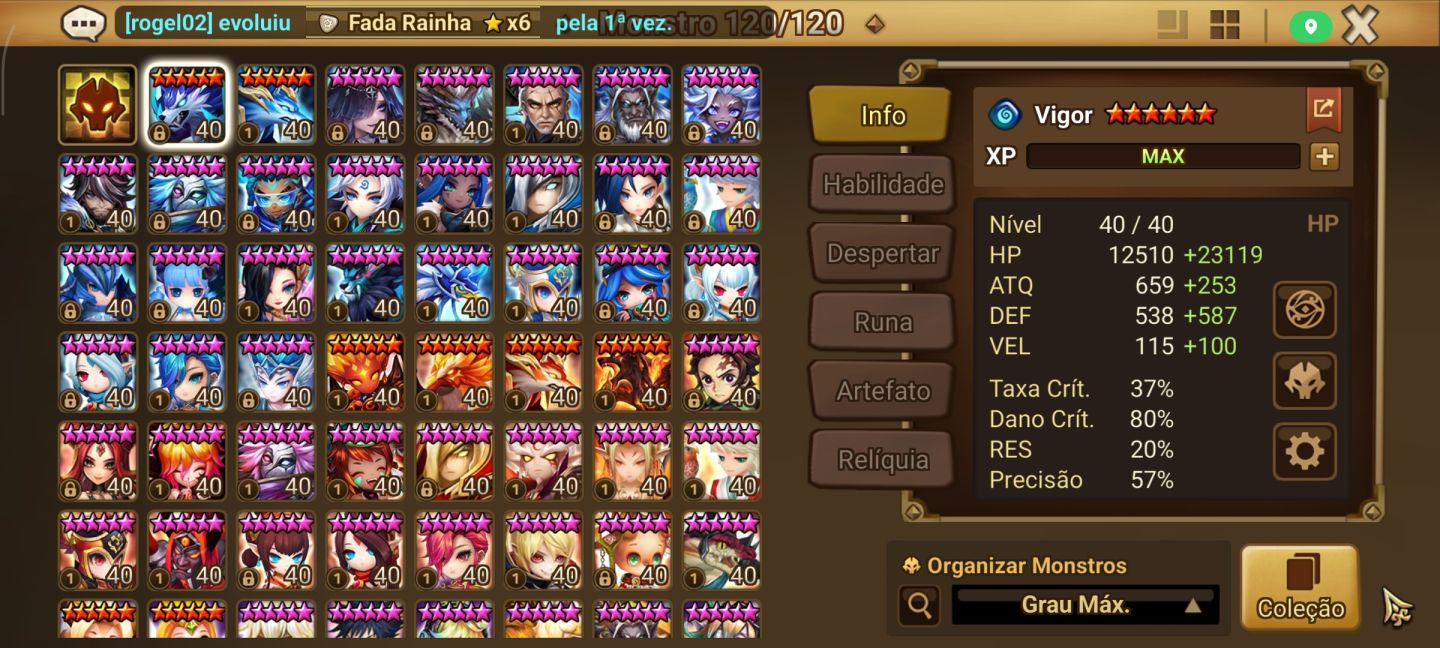 Ásia summoners war 2 Ld ciri light e veronica