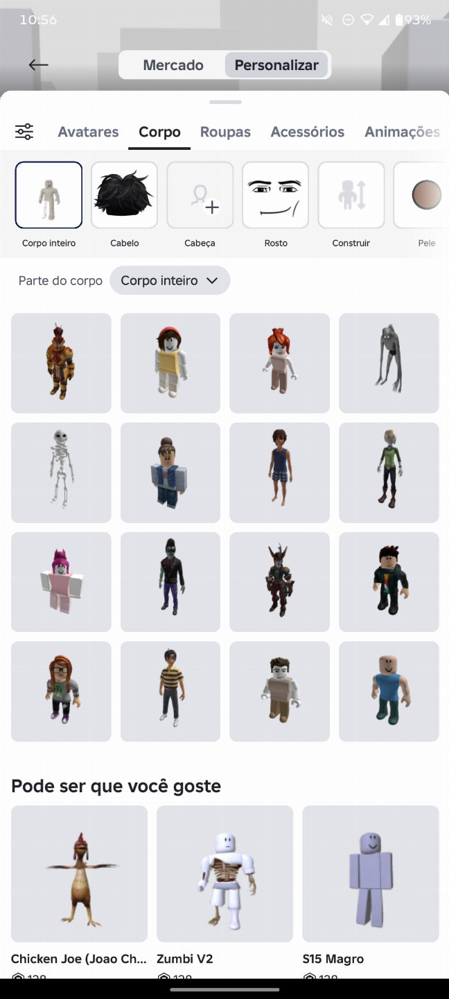 CONTA DE ROBLOX FULL UP IN GAMES!