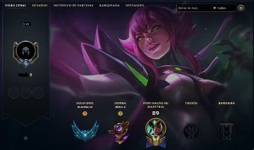 CONTA LOL PLATINA 3 - SMURF C/ SKINS