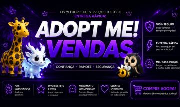 INVENTÁRIO ADOPT ME - PETS RAROS & ANTIGOS